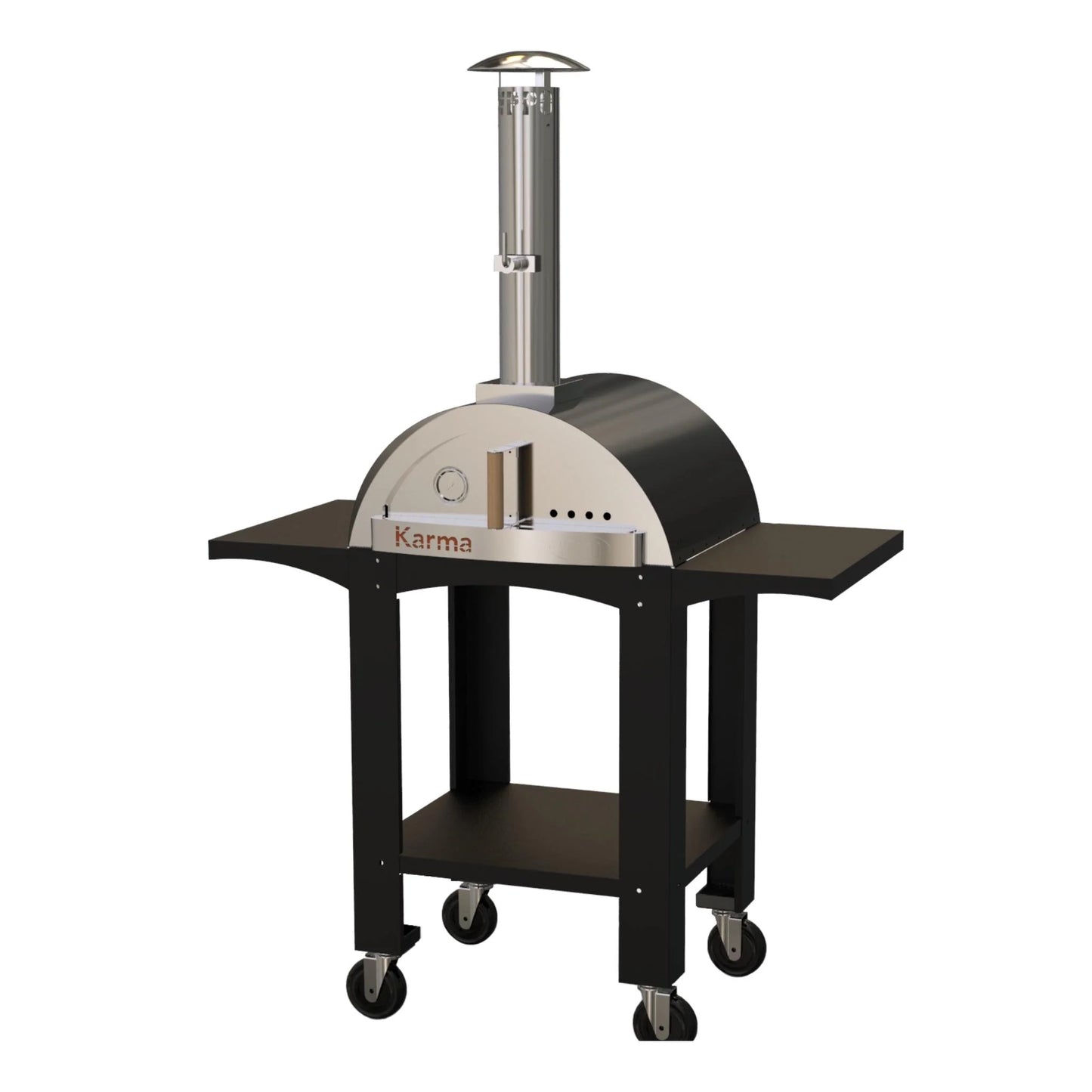 WPPO Karma 25 Colored Wood-Fired Oven With Stand/ Cart